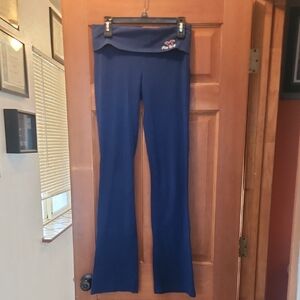 Vintage Holister Flared Yoga Pants Fold Over Waistband